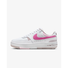 Кеды NIKE Gamma Force, размер 8.5 US, White/Platinum Violet/Pink Foam/Playful Pink