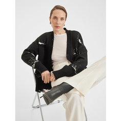 Кардиган KIVI CLOTHING, размер 40-48, , черный