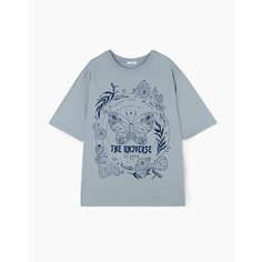 Футболка Gloria Jeans, размер XXS (36-38), голубой