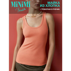 Майка MiNiMi, размер 48/L, коралловый
