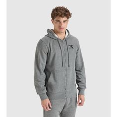 Толстовка Diadora HOODIE FZ CORE, размер TXL, , серый