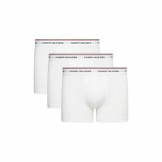 Трусы TOMMY HILFIGER 3P TRUNK, комплект из 3 шт., размер TXL, белый