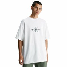Футболка CALVIN KLEIN ARCHIVAL MONOLOGO TE, размер TL, белый