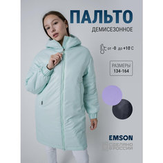 Пальто EMSON, размер 134, мятный