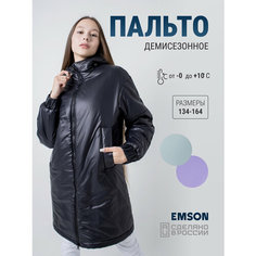 Пальто EMSON, размер 158, черный