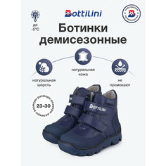 Ботинки Bottilini, размер 23, темно-синий