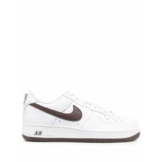 Кроссовки NIKE Air Force 1, размер 8.5 US, серебристый