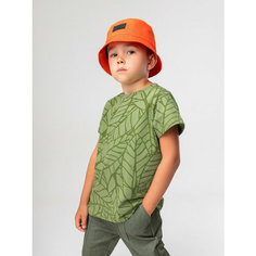 Футболка BODO, размер 98-104, зеленый