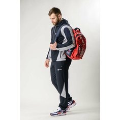 Костюм спортивный Relay, размер 48, серый, синий