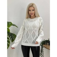 Пуловер размер 48, , белый Di Boutique