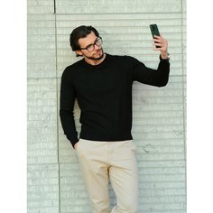Джемпер Massimo Dia, размер 3XL, , чёрный