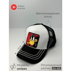 Бейсболка , размер 54-60, 00020 белый Allcaps