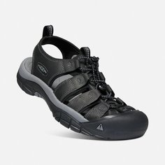 Сандалии KEEN Newport, размер 9.5, black/steel grey