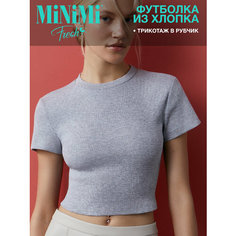 Футболка MiNiMi Mi 1421С Fresh, размер 50/XL, grigio melange