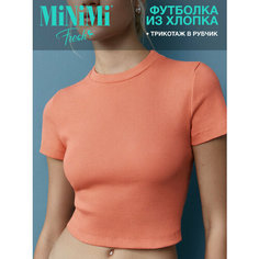 Футболка MiNiMi Mi 1421С Fresh, размер 50/XL, коралловый
