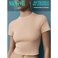 Футболка MiNiMi Mi 1421С Fresh, размер 50 (XL), pesca