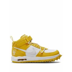 Кроссовки Nike X Off-White Air Force 1, размер 6 US, Желтый