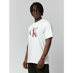 Футболка CALVIN KLEIN, размер L, белый