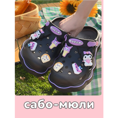 Сабо , размер 39-40, черный Astoria Di