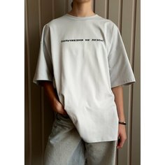 Футболка, 1 шт., размер 42/46, серая М ИП Сивчук Е.А.