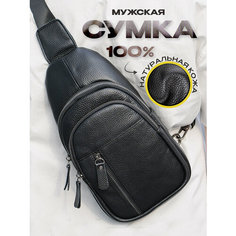 Сумка кросс-боди , фактура матовая, черная Bosov