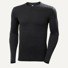 Термобелье верх Helly Hansen, размер M, черный