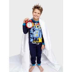 Пижама MixFix, размер 128-134, синий
