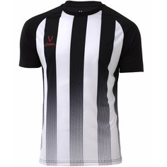 Футболка спортивная Jogel Футболка игровая Camp Striped Jersey от Jogel. Детская. Цвет: белый/черный. Размер: YL., размер YL, черный
