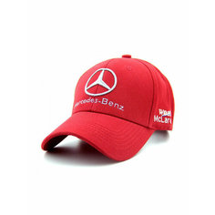 Бейсболка Mercedes-Benz, размер 55/59, красный