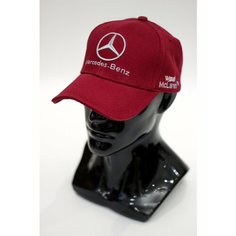 Бейсболка Mercedes-Benz, размер 55/59, бордовый