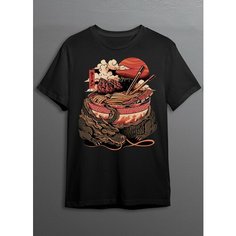 Футболка CherryPie Аниме, размер 3XL, черный