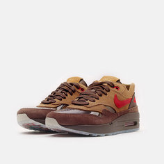 Кроссовки NIKE Air Max 1 Clot, размер 8 US 41 EUR 26 CM, коричневый