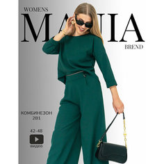 Комбинезон, размер 44, изумрудный Womens Mania