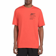 Футболка Reebok, 1 шт., размер XL, orange