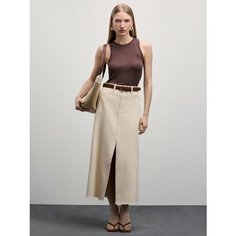 Майка Zarina, размер XL (RU 50)/170, Шоколадный