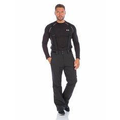 Брюки FORCELAB Горные лыжи и Сноуборд, размер 3XL, black