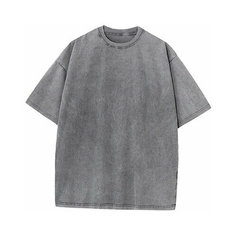 Футболка варенка oversize оверсайз, размер onesize 42-52, серый Istina