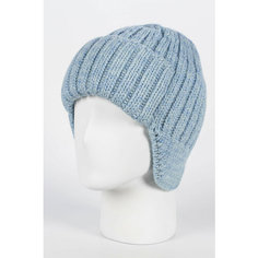 Шапка ушанка TREND, размер 56-58, голубой