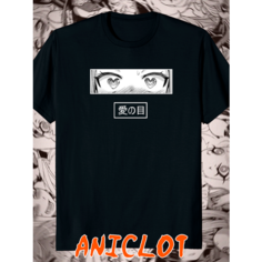 Футболка ANICLOT, размер XS, черный