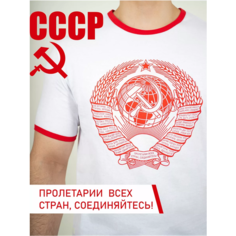 Футболка Чебоксарский Трикотаж, размер XL, рост 170-176, белый