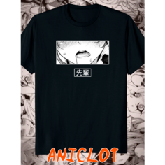 Футболка ANICLOT, размер L, черный