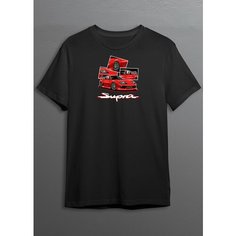 Футболка CherryPie, размер 4XL, черный