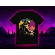 Футболка CherryPie, размер S, черный