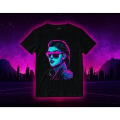 Футболка CherryPie, размер S, черный