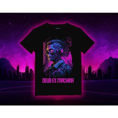 Футболка CherryPie, размер S, черный