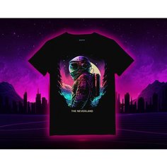 Футболка CherryPie, размер XS, черный