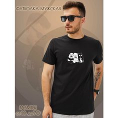 Футболка SOLAR WINGS Медведи, размер XL, черный 7