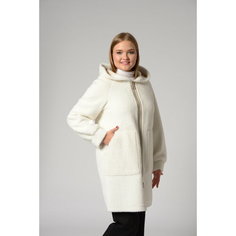 Кожаная куртка Karmelstyle, размер 54, белый