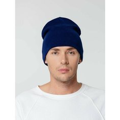 Шапка бини teplo, размер OneSize, темно-синий Тепло
