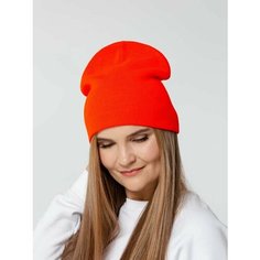 Шапка бини teplo, размер OneSize, красный Тепло
